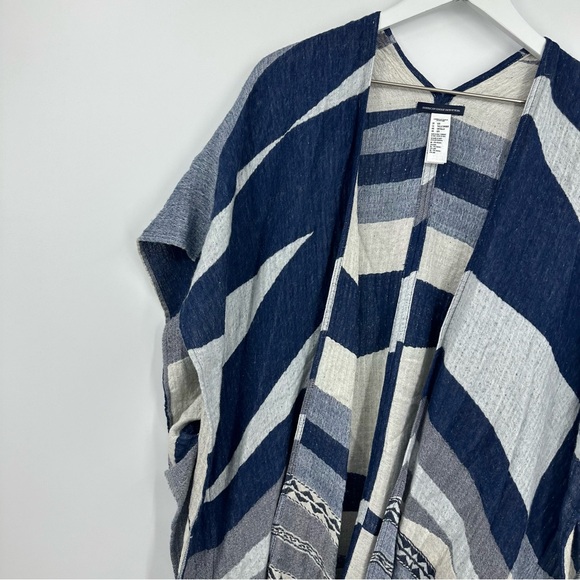 American Eagle Outfitters Striped Boho Kimono One Size Western - Picture 3 of 6